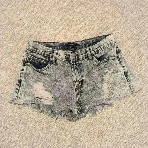 Forever 21 jean shorts - Picture 1 of 5